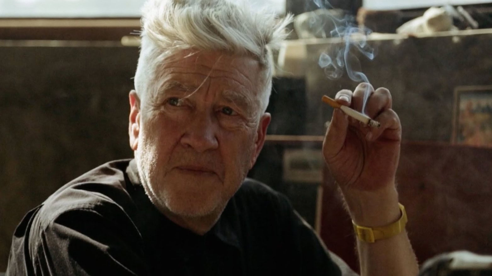 David Lynch au travail dans David Lynch : The Art Life