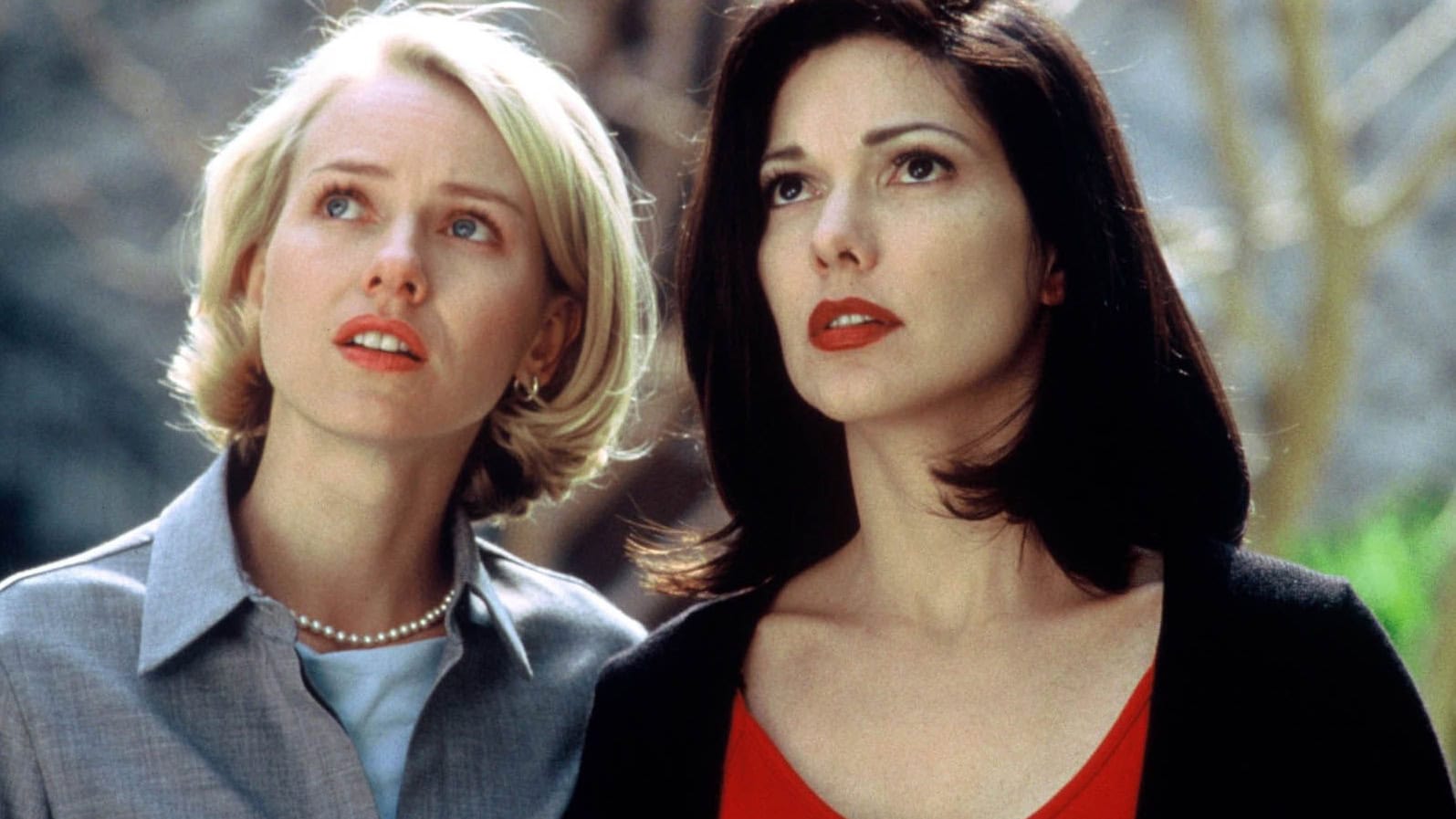 Betty et Rita dans le rêve de Diane, dans "Mulholland Drive"